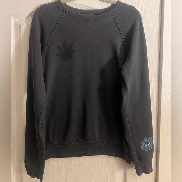 Jacque Aiche Sweet Leaf Sweater - Picture 1 of 5